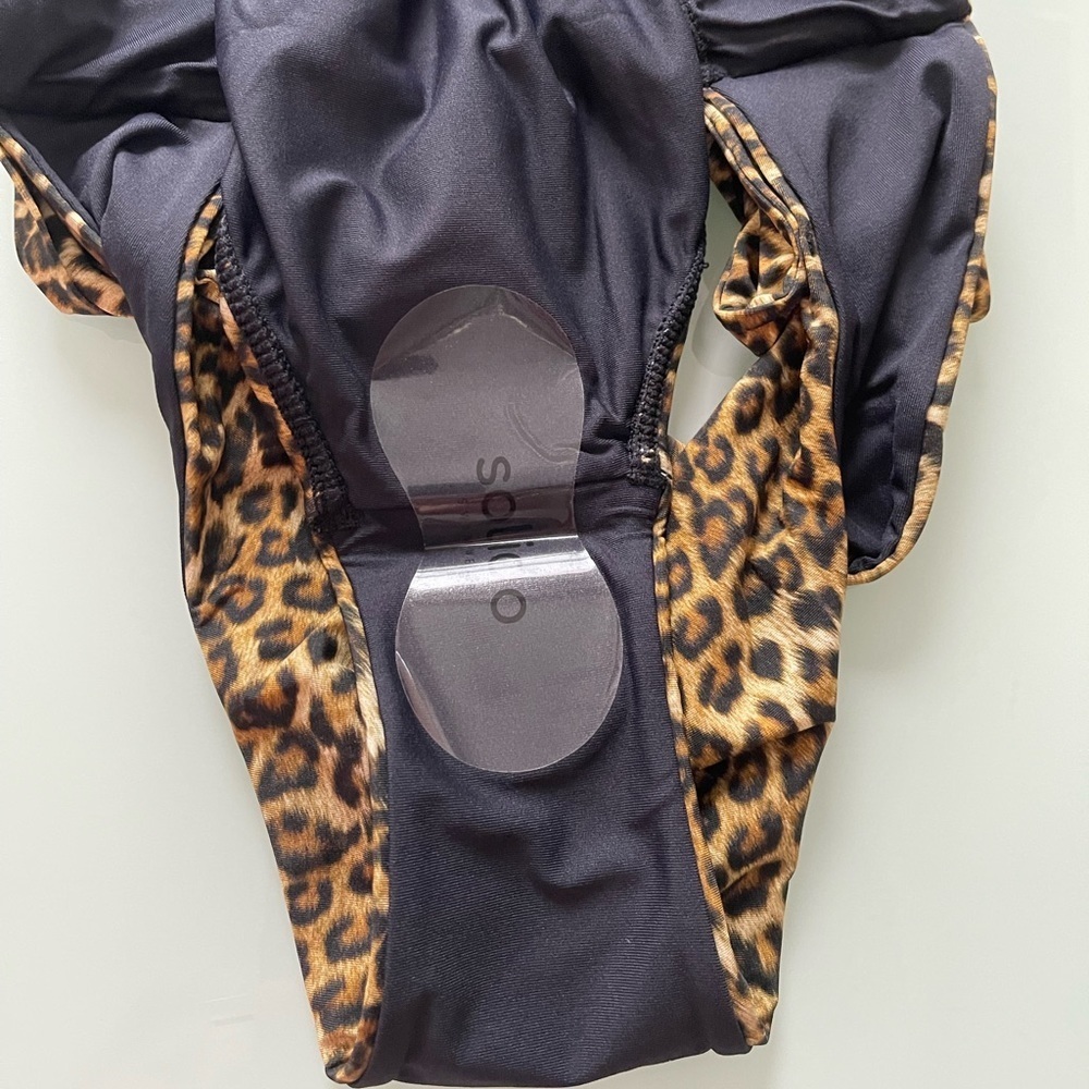 Solido 2 Piece Bikini Set In Leopard - Picture 5 of 8